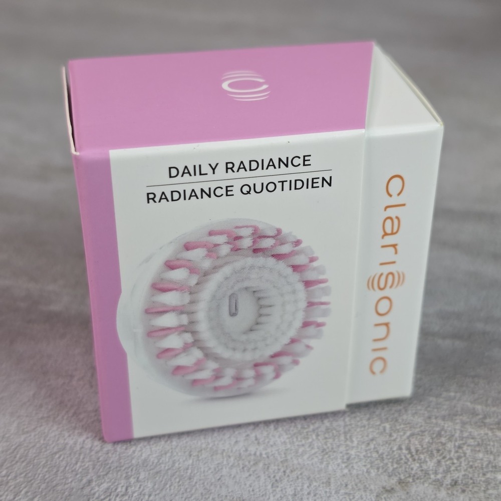 Clarisonic Daily Radiance Replacement Brush Head Facial Cleaning NEW IN BOX